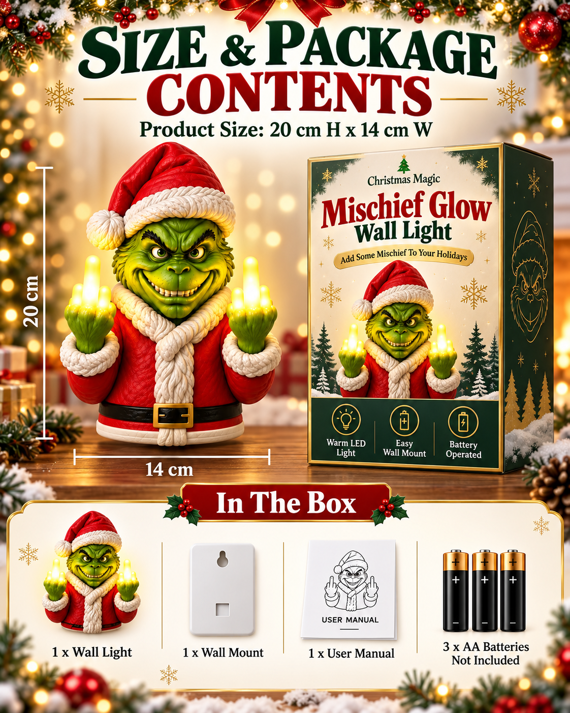 Mischief Glow Wall Light