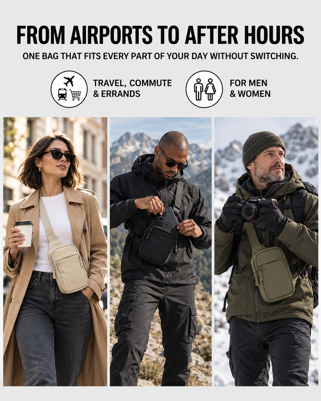 Vault Travel Sling Bag 3.0