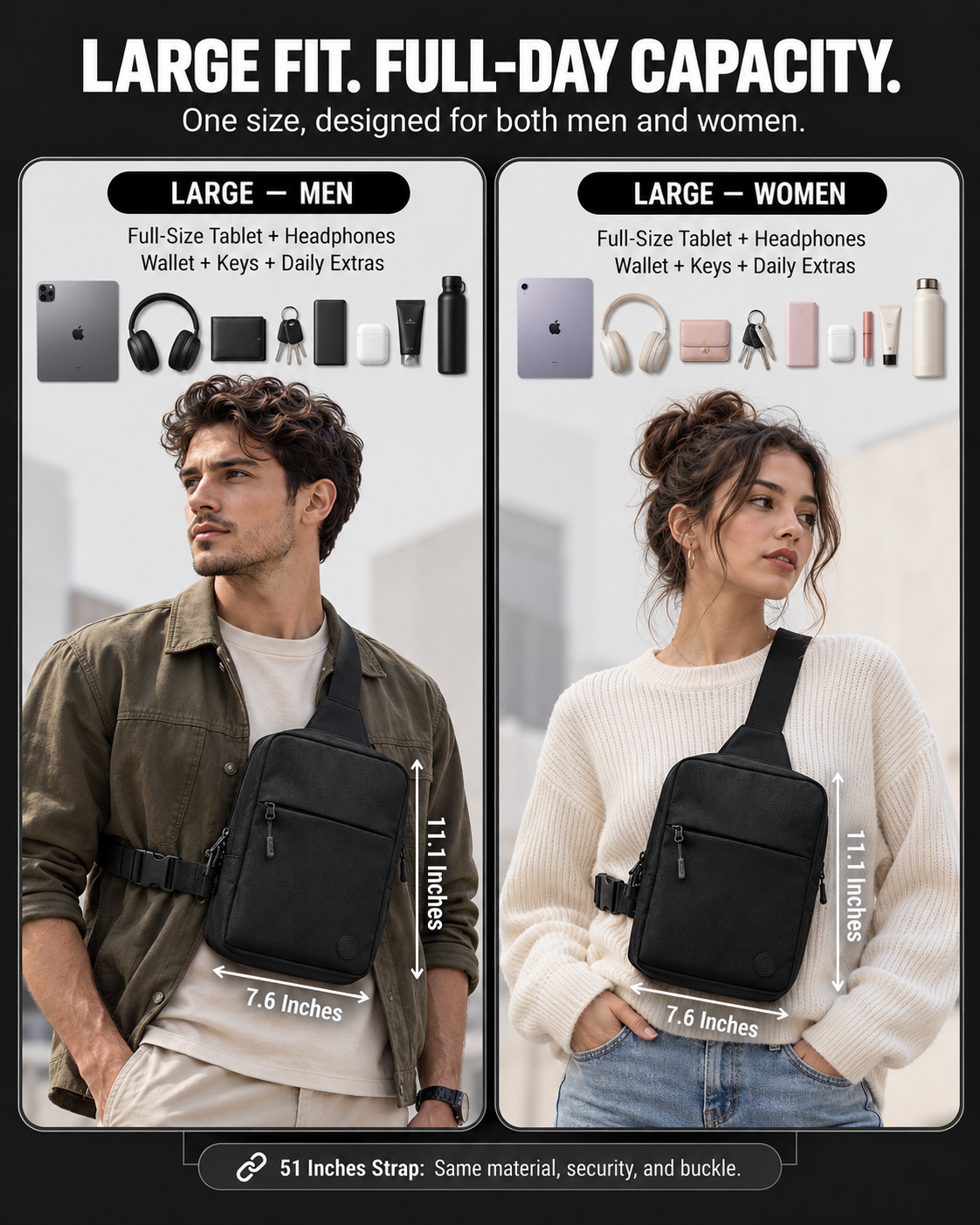 Vault Travel Sling Bag 3.0