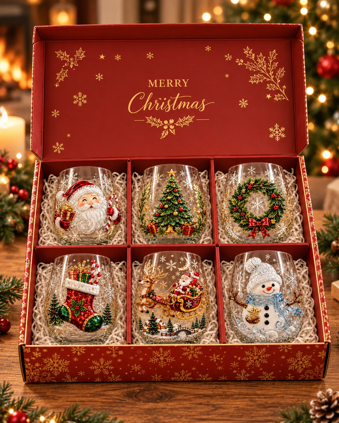 Christmas Magic 3D Holiday Glasses