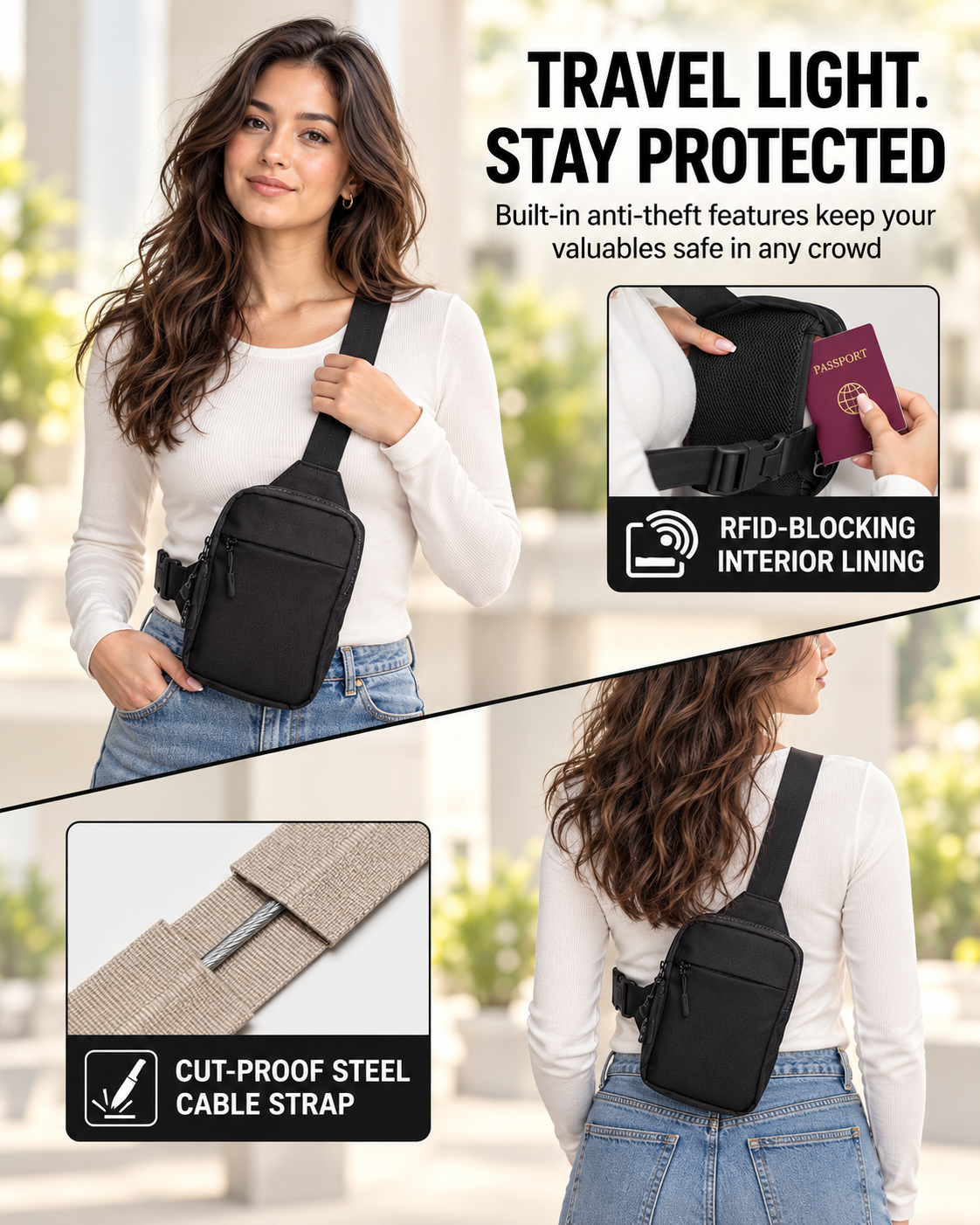 Vault Travel Sling Bag 3.0
