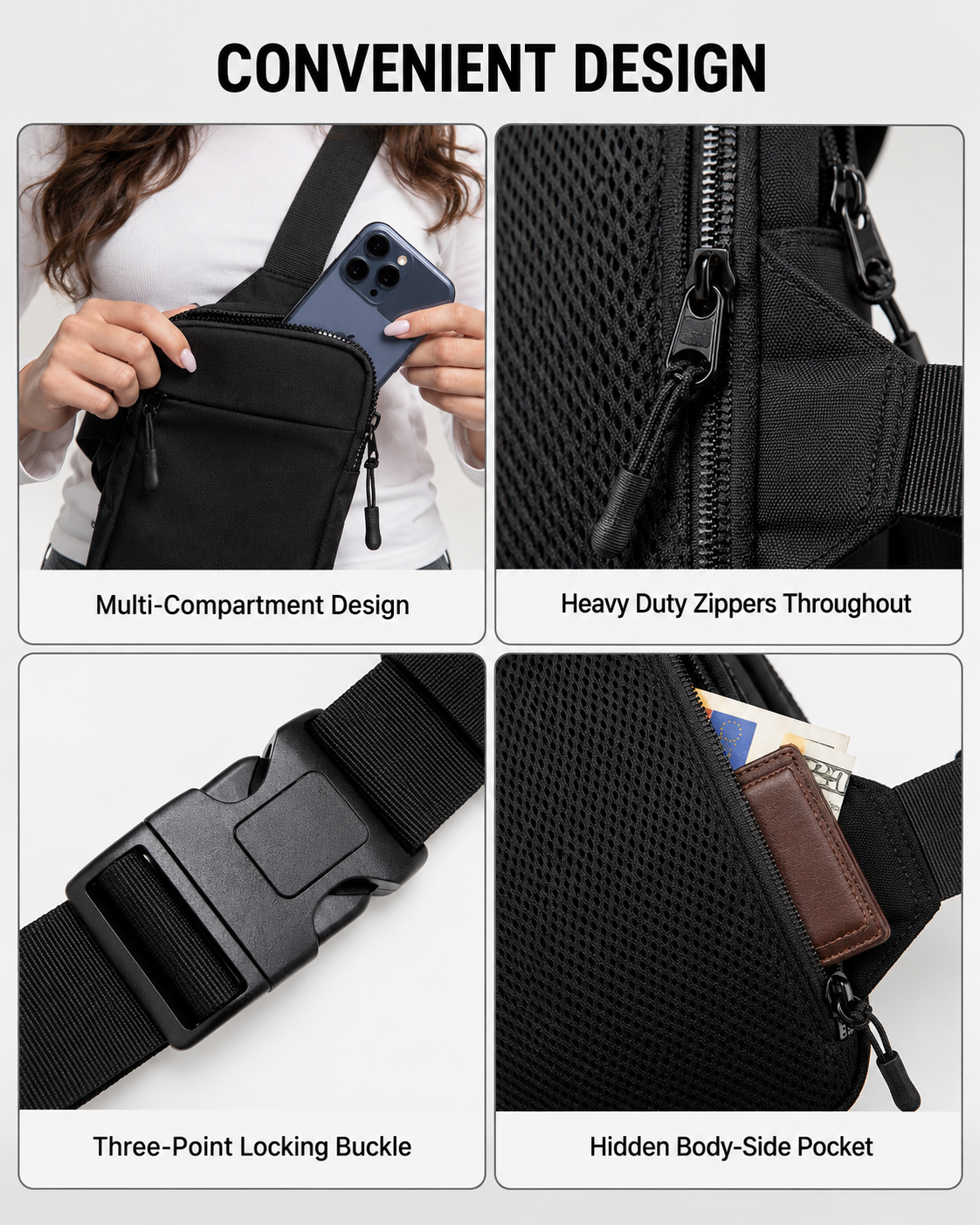 Vault Travel Sling Bag 3.0