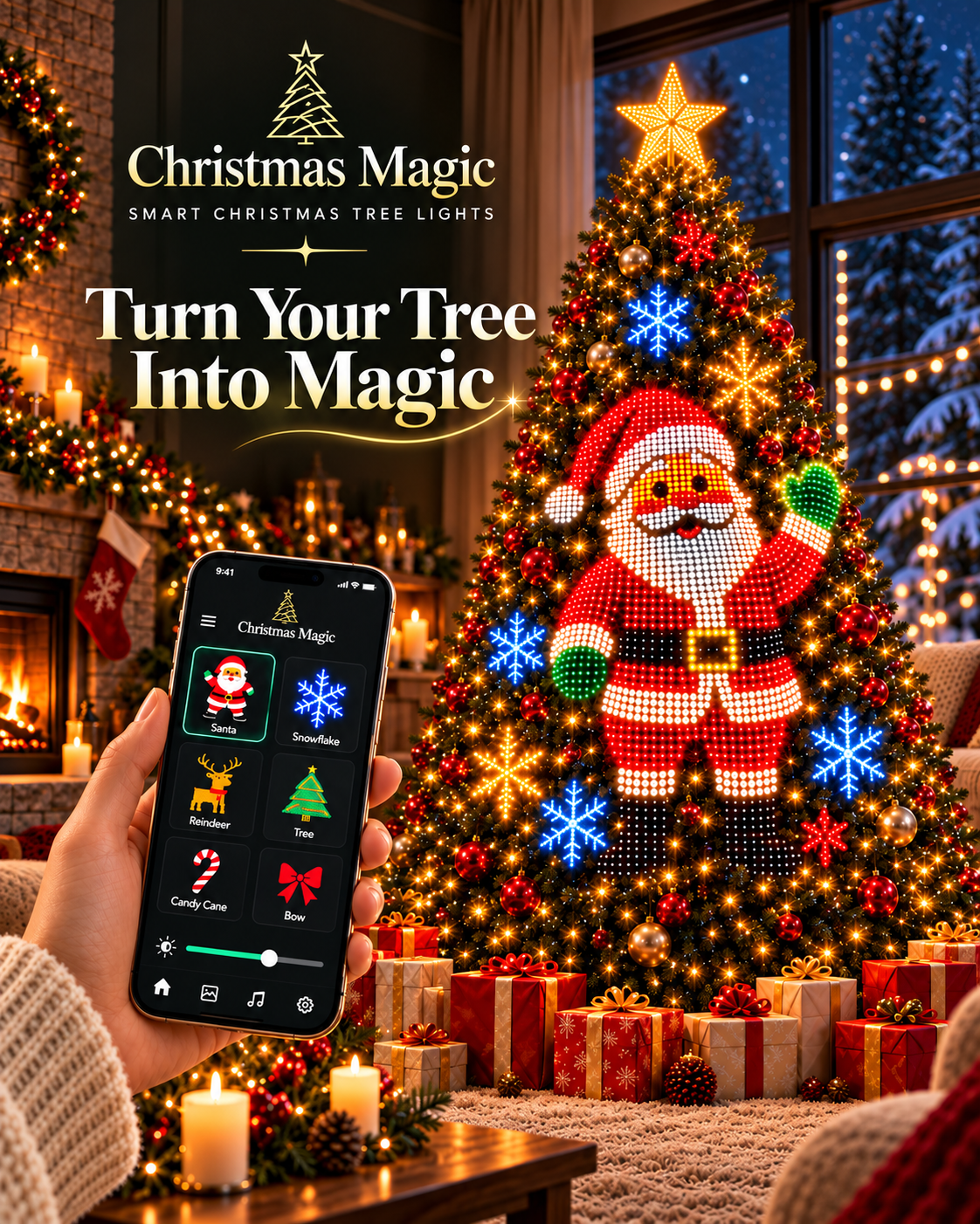 Smart Animated Christmas Tree Lights