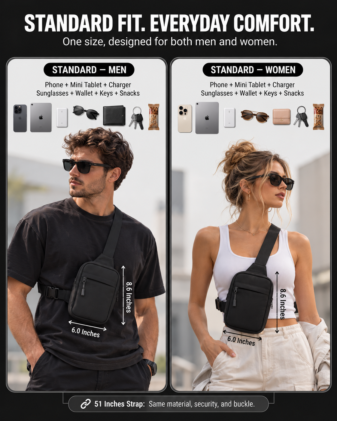 Vault Travel Sling Bag 3.0